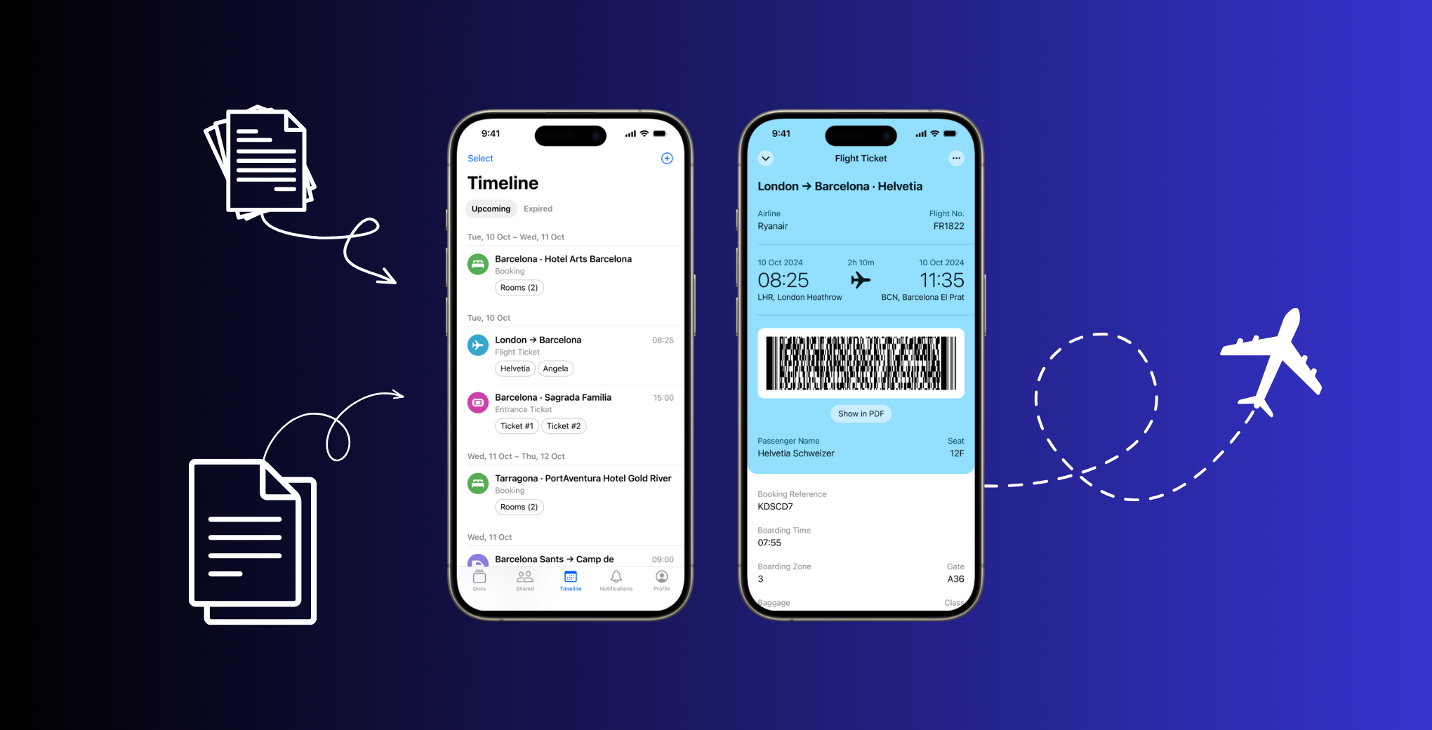 You can now store tickets in Folio Wallet