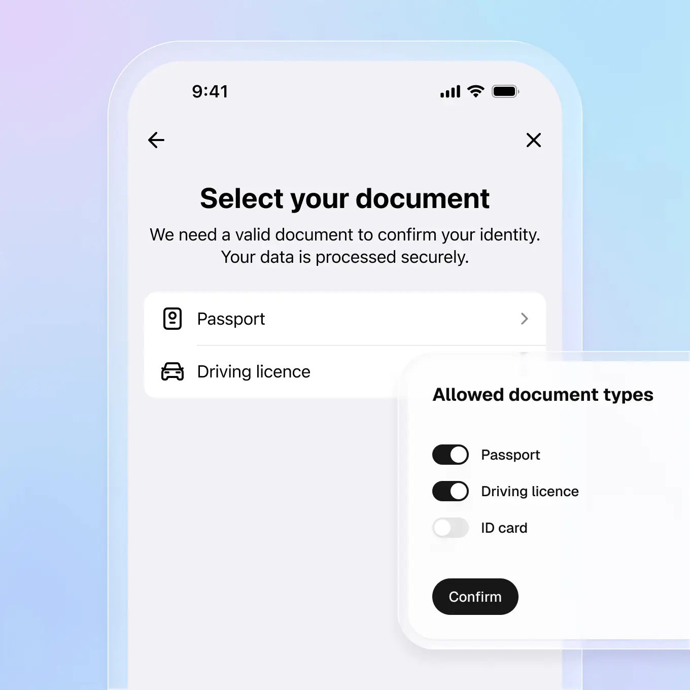 Configura la verificación